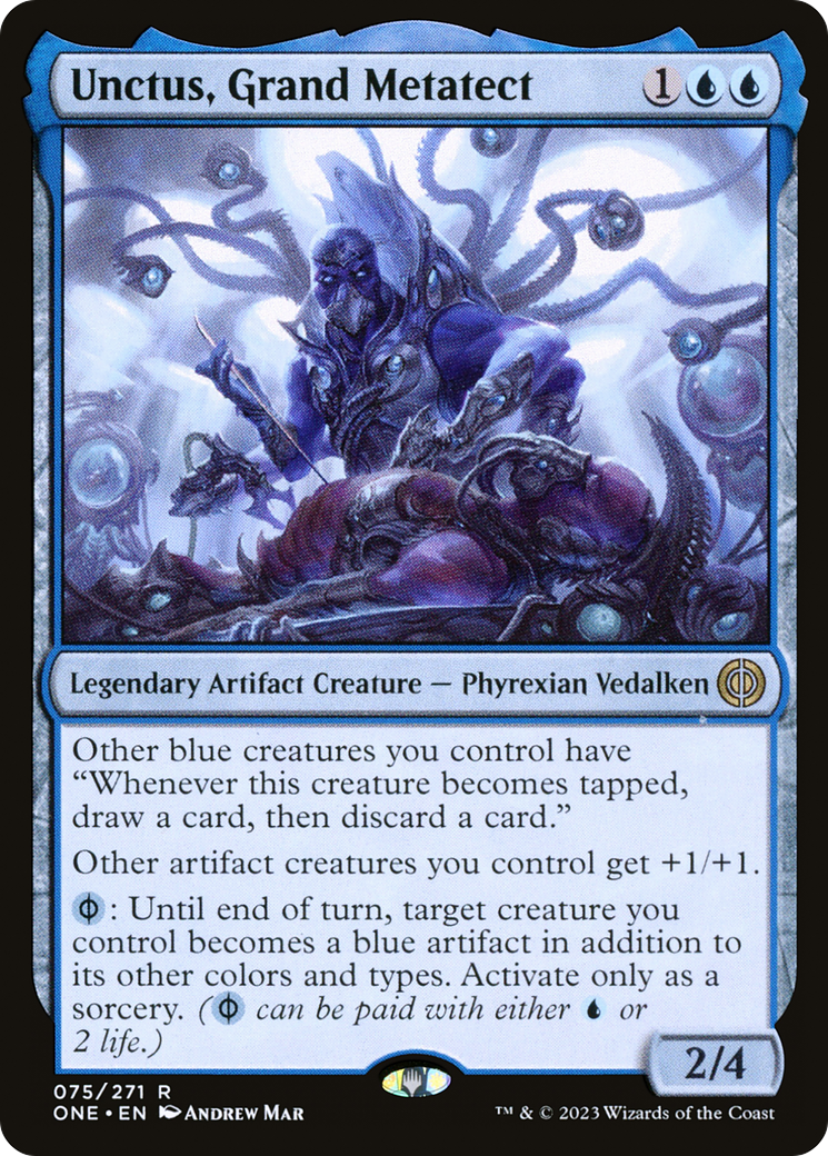 Unctus, Grand Metatect [Phyrexia: All Will Be One] | Magic Magpie