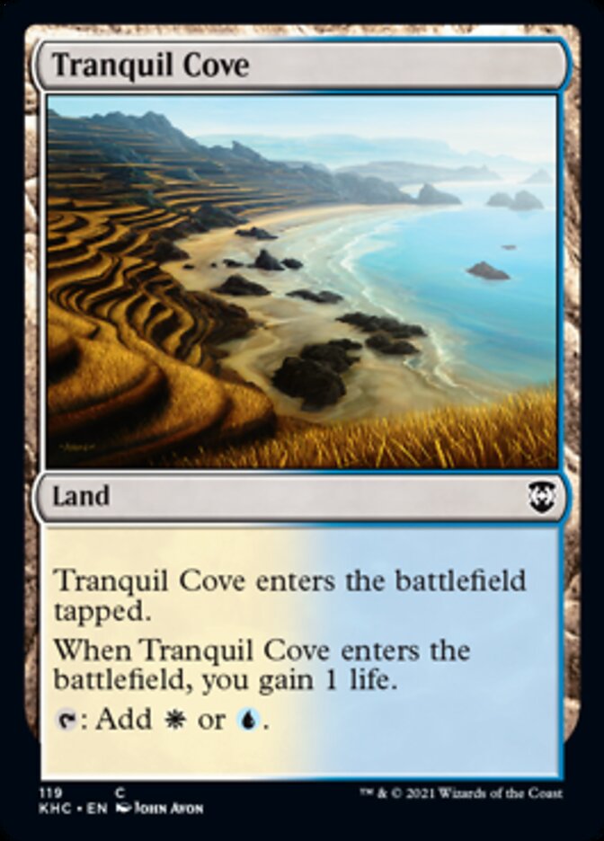 Tranquil Cove [Kaldheim Commander] | Magic Magpie