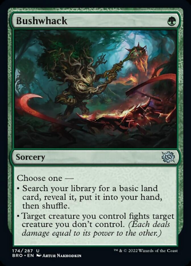 Bushwhack [The Brothers' War] | Magic Magpie