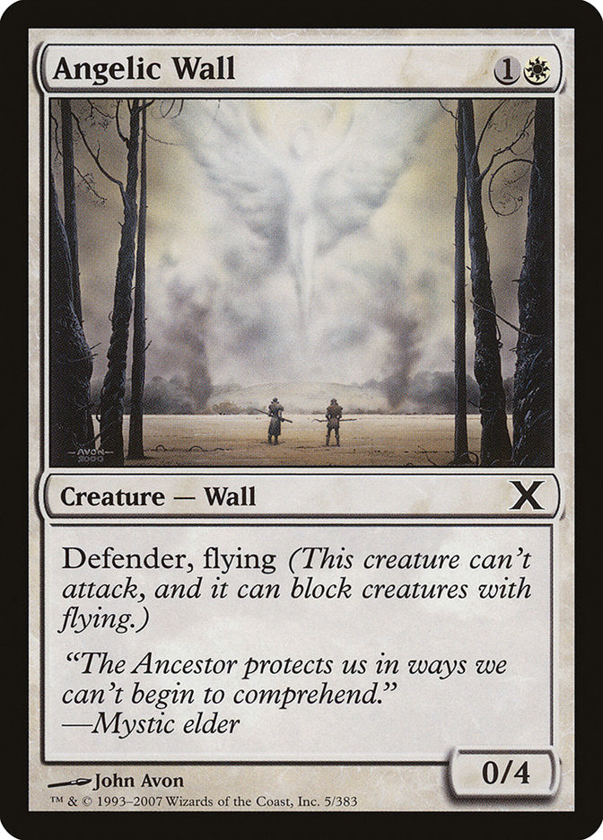 Angelic Wall [Tenth Edition] | Magic Magpie