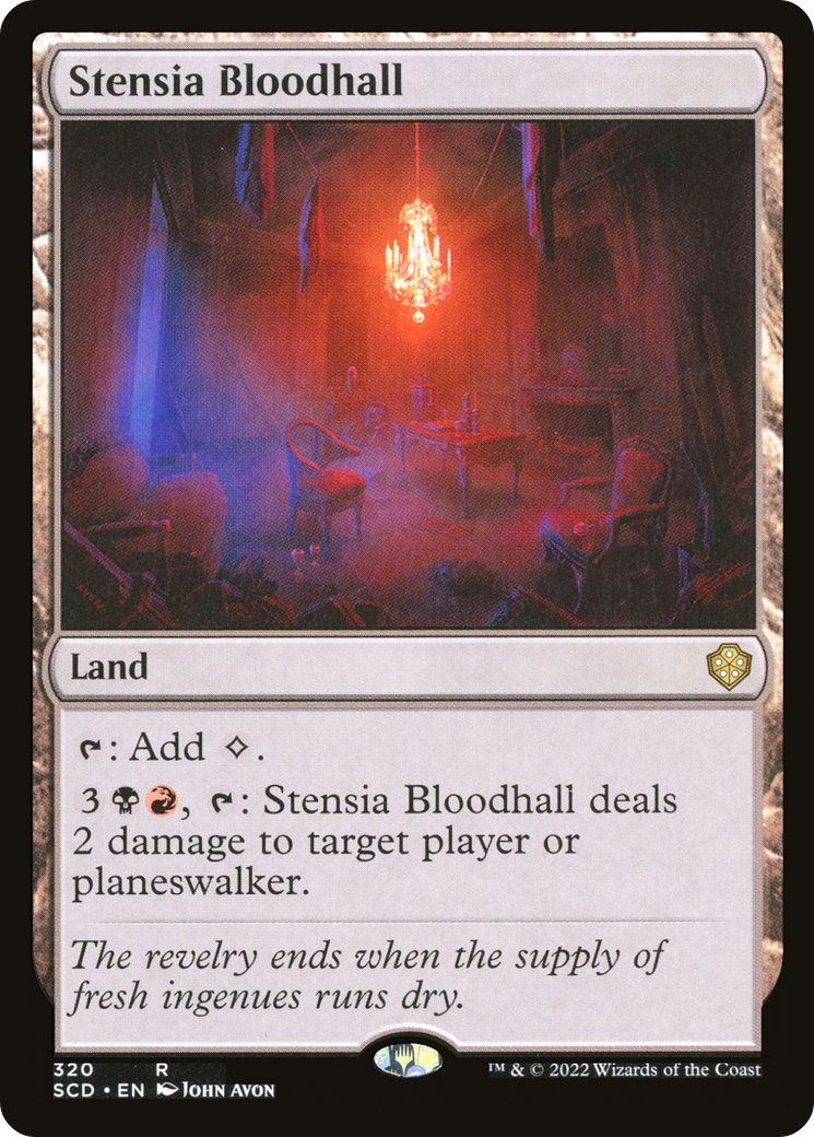 Stensia Bloodhall [Starter Commander Decks] | Magic Magpie