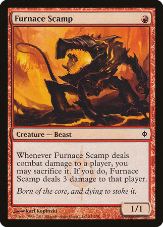 Furnace Scamp [New Phyrexia] | Magic Magpie