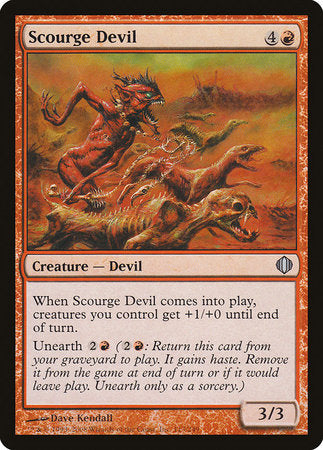 Scourge Devil [Shards of Alara] | Magic Magpie