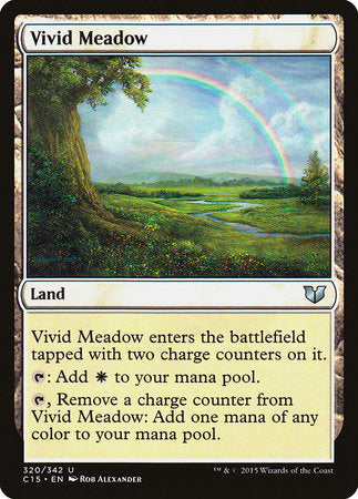 Vivid Meadow [Commander 2015] | Magic Magpie