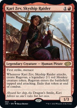 Kari Zev, Skyship Raider [Jumpstart 2022] | Magic Magpie