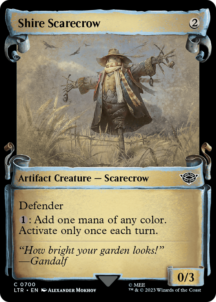 Shire Scarecrow [The Lord of the Rings: Tales of Middle-Earth Showcase Scrolls] | Magic Magpie