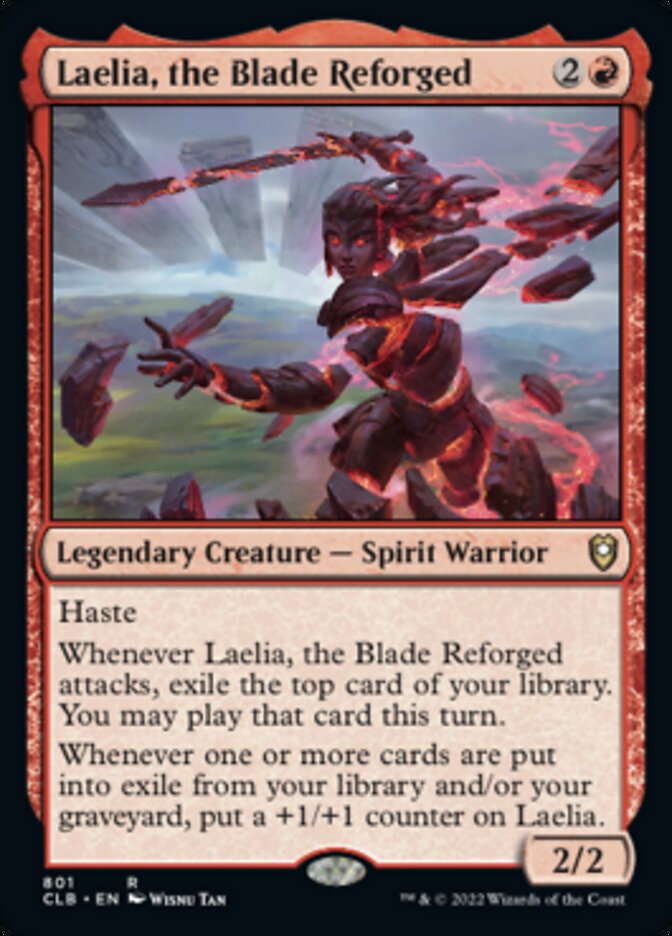 Laelia, the Blade Reforged [Commander Legends: Battle for Baldur's Gate] | Magic Magpie