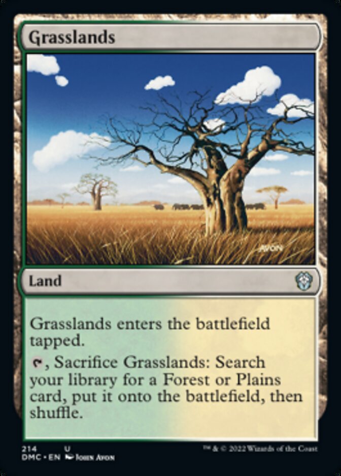 Grasslands [Dominaria United Commander] | Magic Magpie