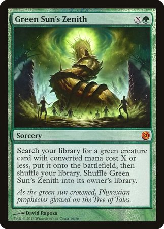 Green Sun's Zenith [From the Vault: Twenty] | Magic Magpie