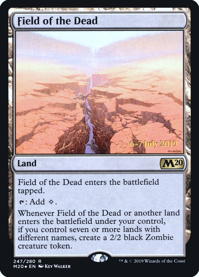 Field of the Dead  [Core Set 2020 Prerelease Promos] | Magic Magpie