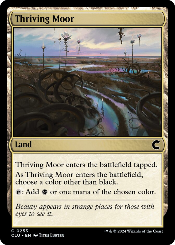 Thriving Moor [Ravnica: Clue Edition] | Magic Magpie