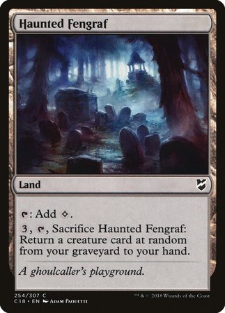 Haunted Fengraf [Commander 2018] | Magic Magpie