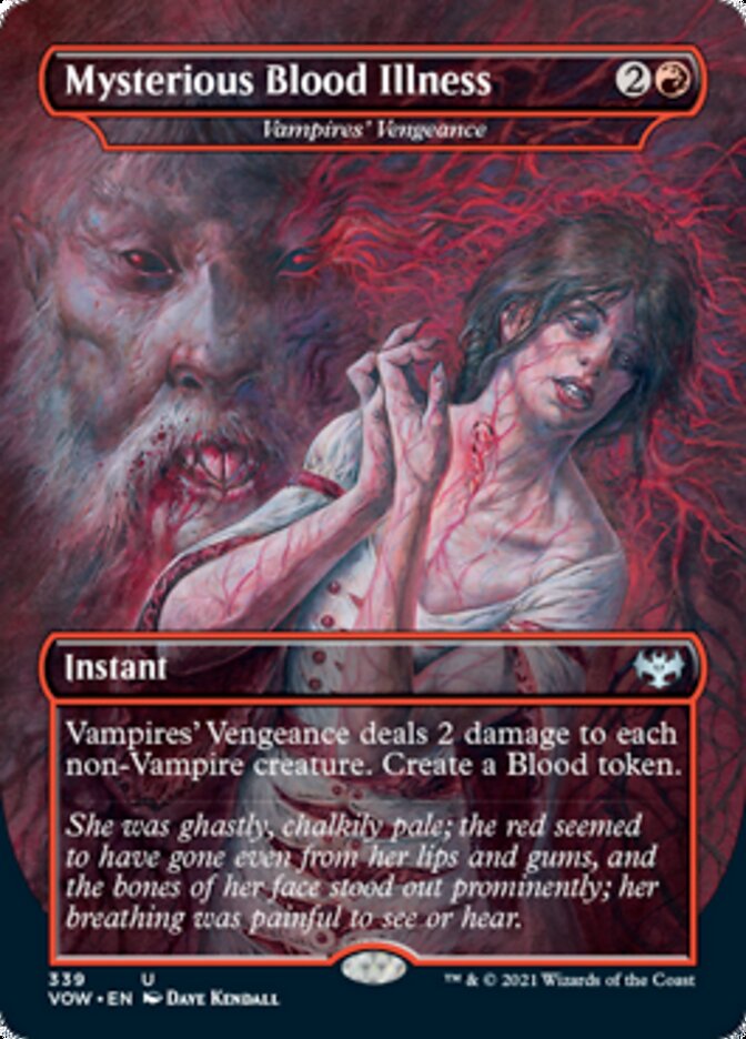 Vampires' Vengeance - Mysterious Blood Illness [Innistrad: Crimson Vow] | Magic Magpie