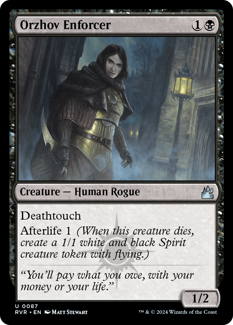 Orzhov Enforcer [Ravnica Remastered] | Magic Magpie