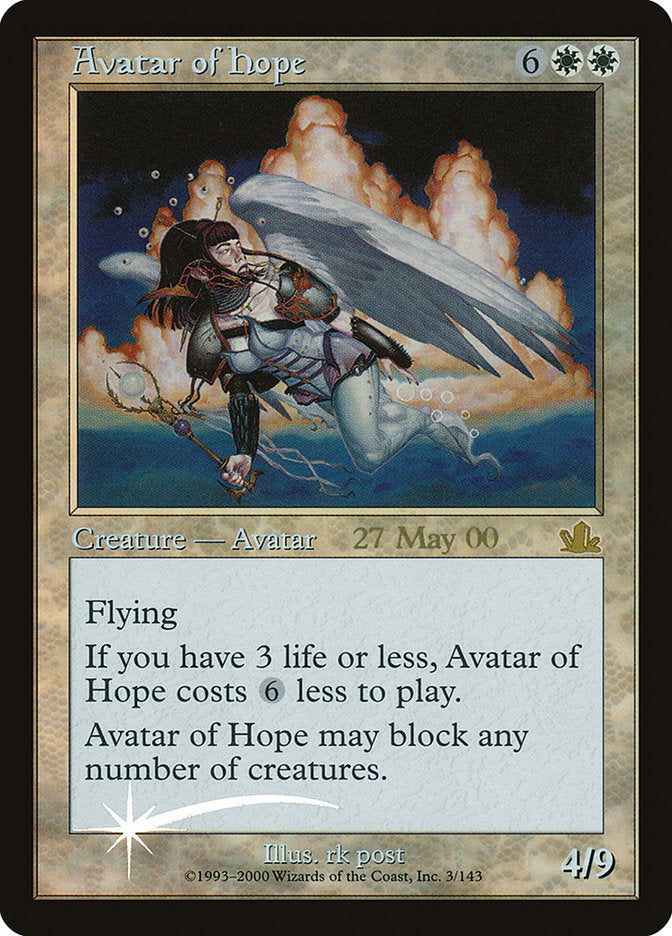 Avatar of Hope [Prophecy Promos] | Magic Magpie