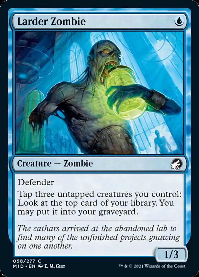 Larder Zombie [Innistrad: Midnight Hunt] | Magic Magpie