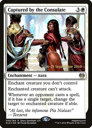 Captured by the Consulate [Kaladesh Promos] | Magic Magpie