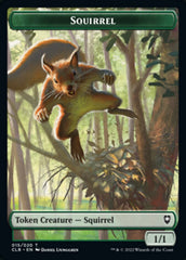 Treasure // Squirrel Double-sided Token [Commander Legends: Battle for Baldur's Gate Tokens] | Magic Magpie