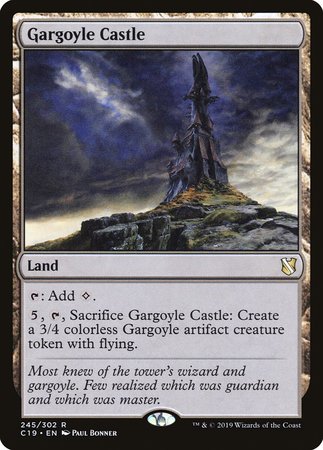 Gargoyle Castle [Commander 2019] | Magic Magpie