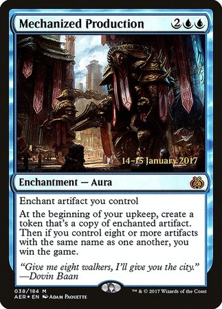 Mechanized Production [Aether Revolt Promos] | Magic Magpie