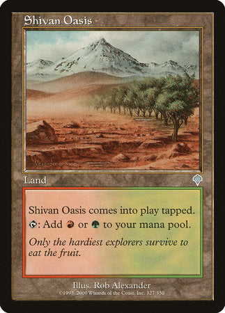 Shivan Oasis [Invasion] | Magic Magpie