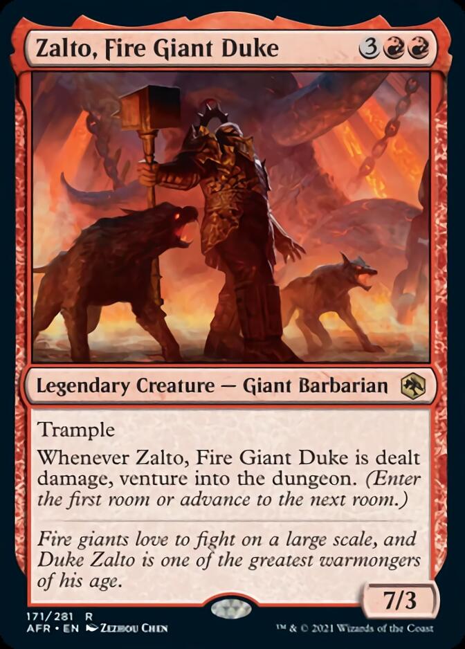 Zalto, Fire Giant Duke [Dungeons & Dragons: Adventures in the Forgotten Realms] | Magic Magpie