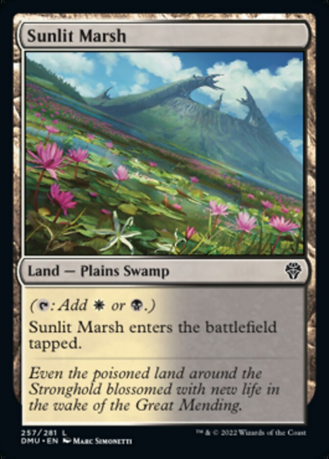 Sunlit Marsh [Dominaria United] | Magic Magpie