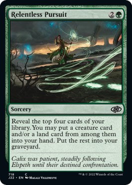 Relentless Pursuit [Jumpstart 2022] | Magic Magpie