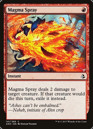 Magma Spray [Amonkhet] | Magic Magpie