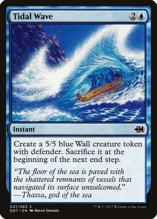 Tidal Wave [Duel Decks: Merfolk vs. Goblins] | Magic Magpie