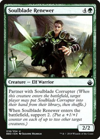 Soulblade Renewer [Battlebond Promos] | Magic Magpie