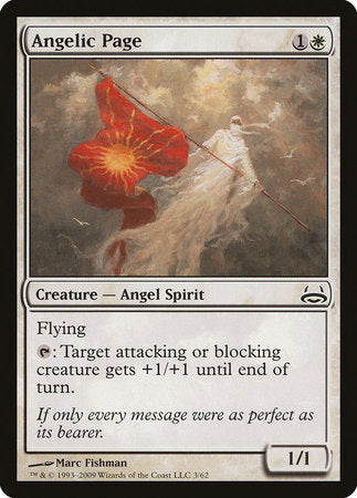 Angelic Page [Duel Decks: Divine vs. Demonic] | Magic Magpie