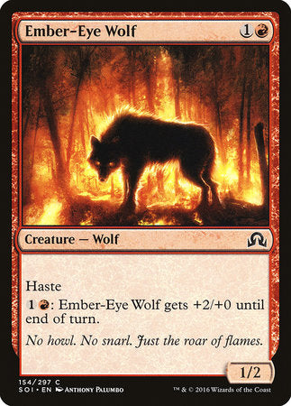 Ember-Eye Wolf [Shadows over Innistrad] | Magic Magpie