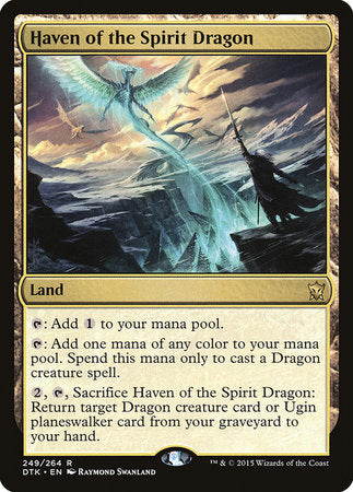 Haven of the Spirit Dragon [Dragons of Tarkir] | Magic Magpie