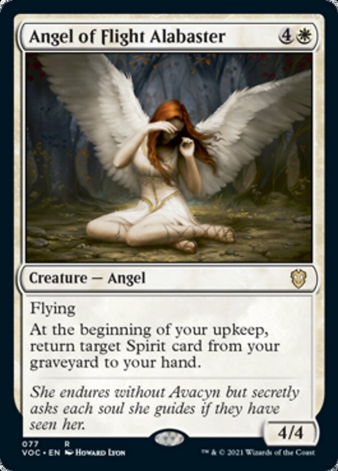 Angel of Flight Alabaster [Innistrad: Crimson Vow Commander] | Magic Magpie
