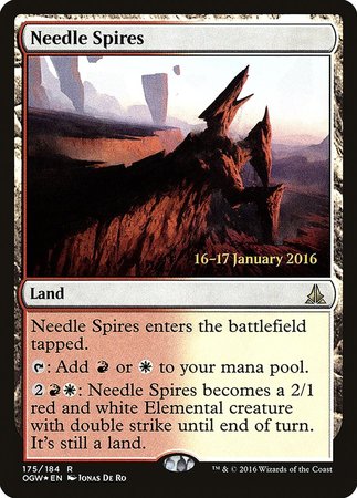 Needle Spires [Oath of the Gatewatch Promos] | Magic Magpie