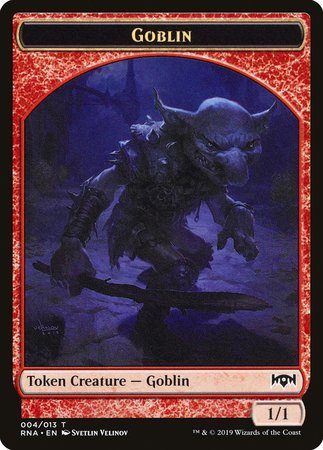 Goblin Token [Ravnica Allegiance Tokens] | Magic Magpie