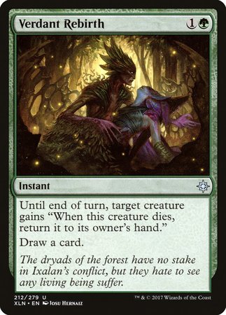 Verdant Rebirth [Ixalan] | Magic Magpie