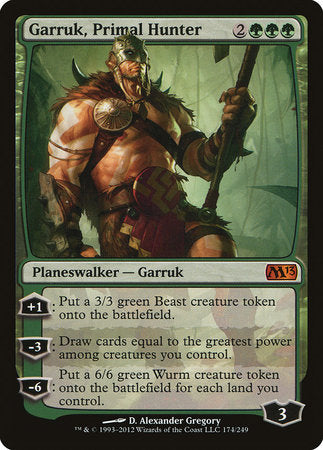 Garruk, Primal Hunter [Magic 2013] | Magic Magpie