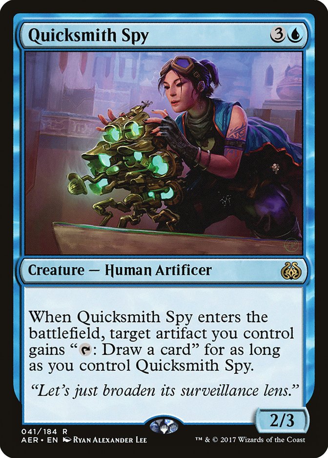Quicksmith Spy [Aether Revolt] | Magic Magpie