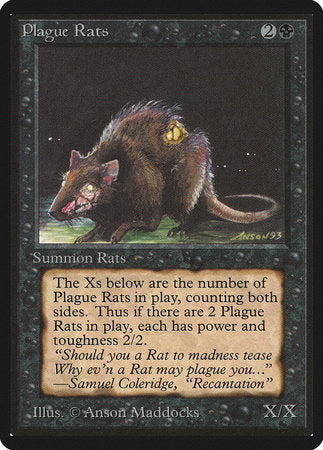 Plague Rats [Limited Edition Beta] | Magic Magpie