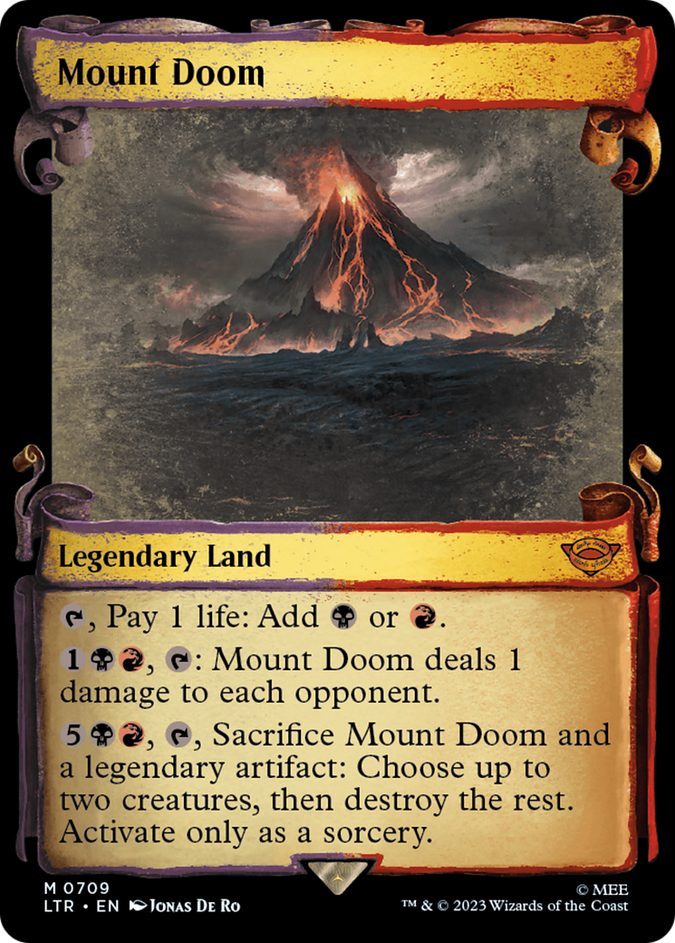 Mount Doom [The Lord of the Rings: Tales of Middle-Earth Showcase Scrolls] | Magic Magpie