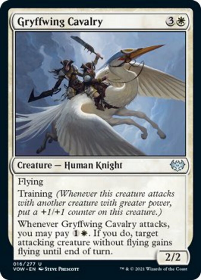 Gryffwing Cavalry [Innistrad: Crimson Vow] | Magic Magpie