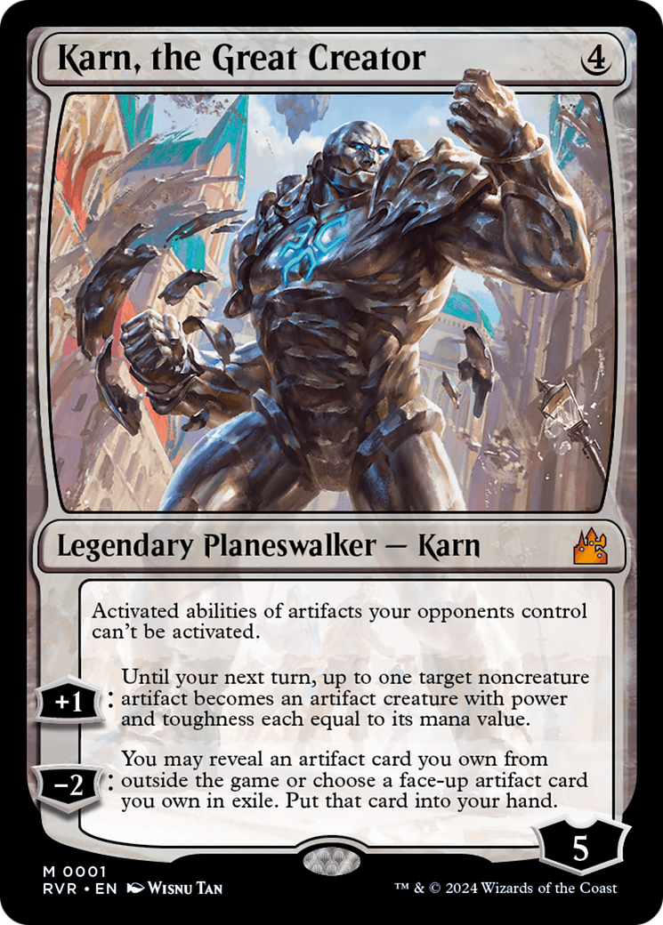 Karn, the Great Creator [Ravnica Remastered] | Magic Magpie