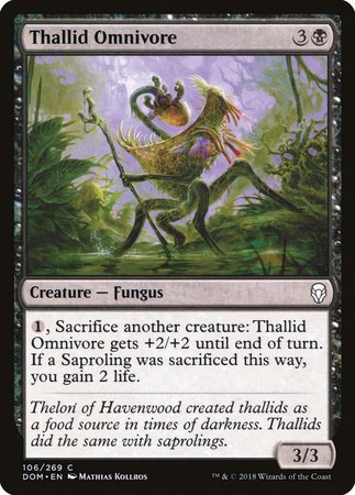 Thallid Omnivore [Dominaria] | Magic Magpie