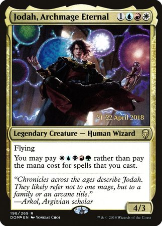 Jodah, Archmage Eternal [Dominaria Promos] | Magic Magpie