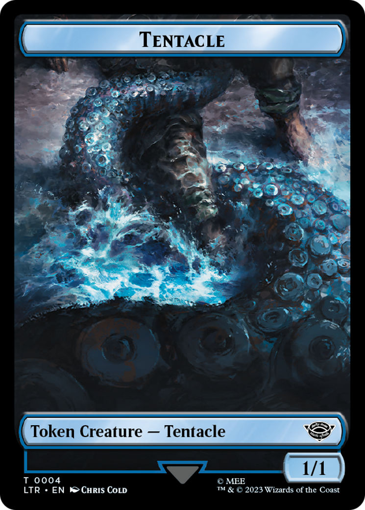 Food (09) // Tentacle Double-Sided Token [The Lord of the Rings: Tales of Middle-Earth Tokens] | Magic Magpie