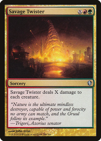 Savage Twister [Commander 2013] | Magic Magpie