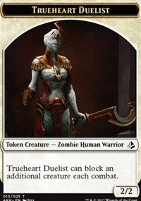 Trueheart Duelist // Snake Token [Amonkhet Tokens] | Magic Magpie
