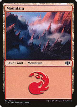 Mountain (333) [Commander 2014] | Magic Magpie